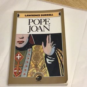 ⛱️2/$5⛱️Pope Joan, literature/English educational paperback book 1984